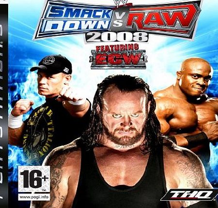 THQ WWE Smackdown VS Raw 2008 PS3