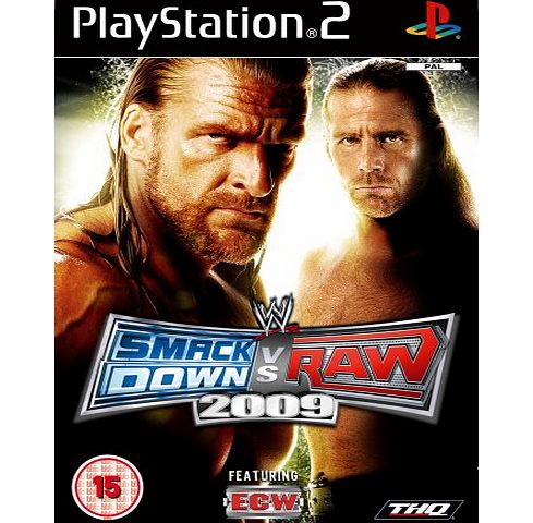 THQ WWE Smackdown Vs Raw 2009 PS2