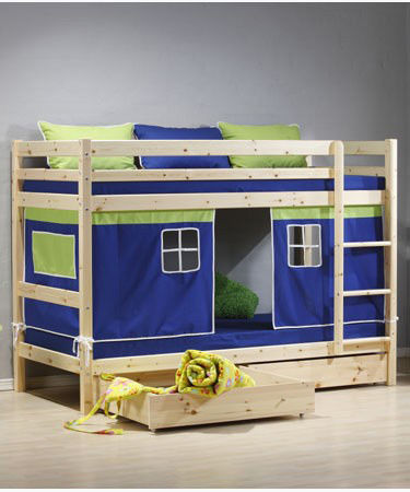 Pine Thuka Hit Bunk Bed With Optional Drawers