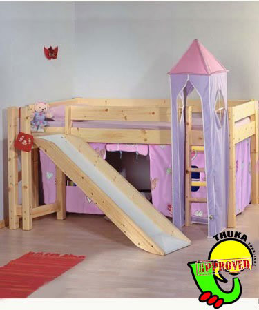 Maxi 12 Cabin Bunk Bed with Slide
