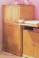 nursery wardrobe 1-drawer