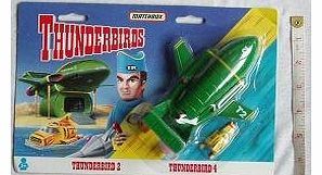 Thunderbirds 1993 THUNDERBIRDS THUNDERBIRD 2 AND 4 MATCHBOX DIECAST VEHICLES