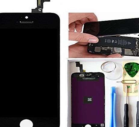 Tic-Tac iphone 5c LCD Screen replacement Touchscreen and Digitizer Assembly black