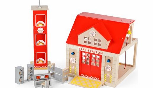 Tidlo Tildo Fire Station Set