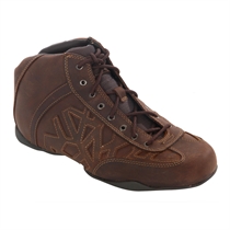 casual lace up boot brown