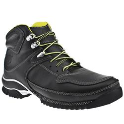 Male C300m Leather Upper Casual Boots in Black