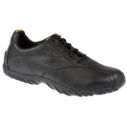 Timberland Male TIMMT55093 Leather Upper Textile Lining Lace Up Shoes in Black