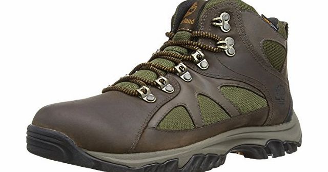 Thorton Ftp Bridgeton Mid F/L Wp, Men High Rise Hiking Shoes, Brown (Dark Brown/Olive), 8 UK (42 EU)