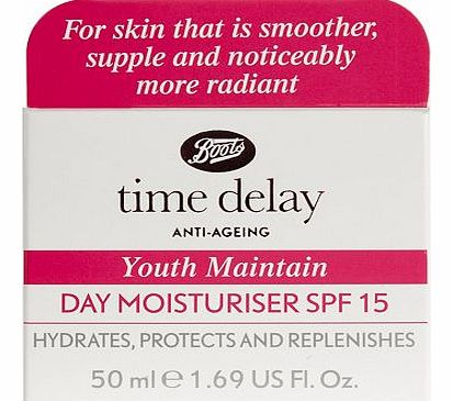Time Delay youth maintain day moisturiser SPF 15