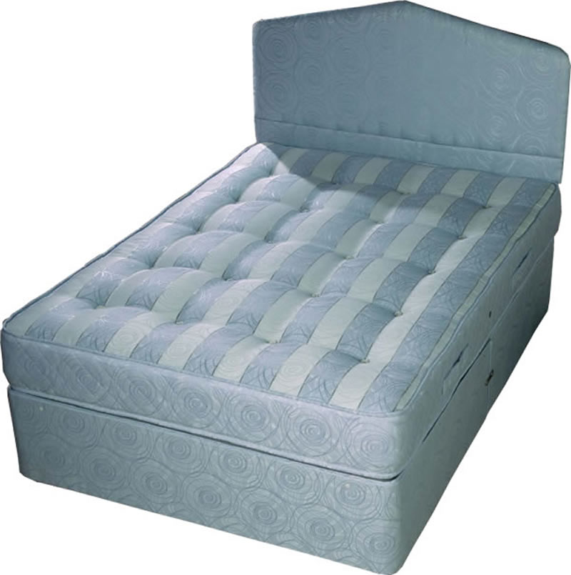 Times Backcare Divan Bed, Double, 2 Drawers