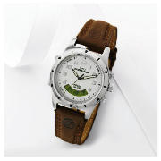 Timex Expedition Brown Strap Analogue and