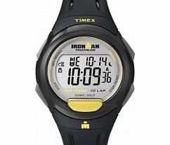 Timex Ladies Ironman Black Resin Strap Watch