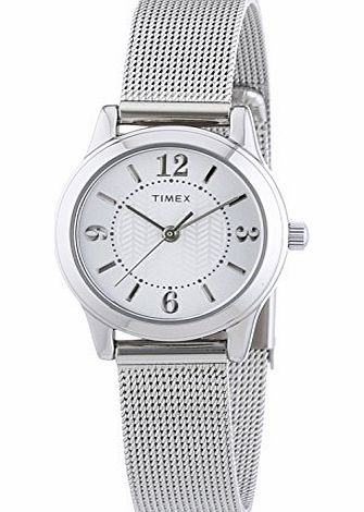 Timex LadiesWatch XS Womens Dress T2P457 Analogue Display and Silver Stainless Steel Bracelet