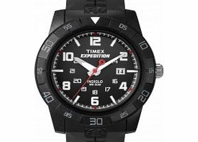Timex Mens All Black Expedition Rugged Watch