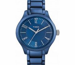 Timex Originals Blue Aluminum Color Bracelet Watch