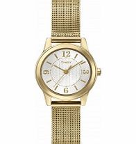 Timex Originals Ladies Gold Tone Mesh Watch