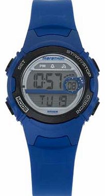 Unisex Marathon Blue Watch
