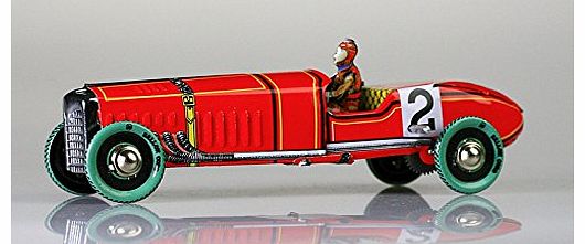 Tin collectible V26 Red Racer Number 2 Paya TIN VEHICLE NEW MODEL Toy Wind Up Action Retro ADULT COLLECTIBLE