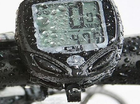tinkertonk chincyboo Wireless Waterproof LCD Bike Computer Odometer Speedometer - Multi Function: Speed Comparator 
