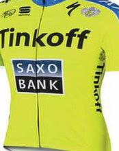 Tinkoff-saxo Team Short Sleeve Jersey By Sportful
