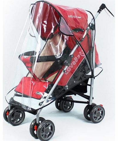Tinksky  3pcs Universal Baby Pushchair Stroller Pram Buggy Transparent Rainproof Covers Rain Shades