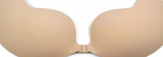 tinxs Ladies Nude Large Strapless Invisible Self-Adhesive Silicone Bra