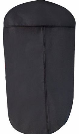 tinxs  Black Strong Breathable Long Garment Suit Clothes Dress Storage Bag Case Cover117 x 57cm
