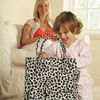 tippitoes girl about town bag animal print
