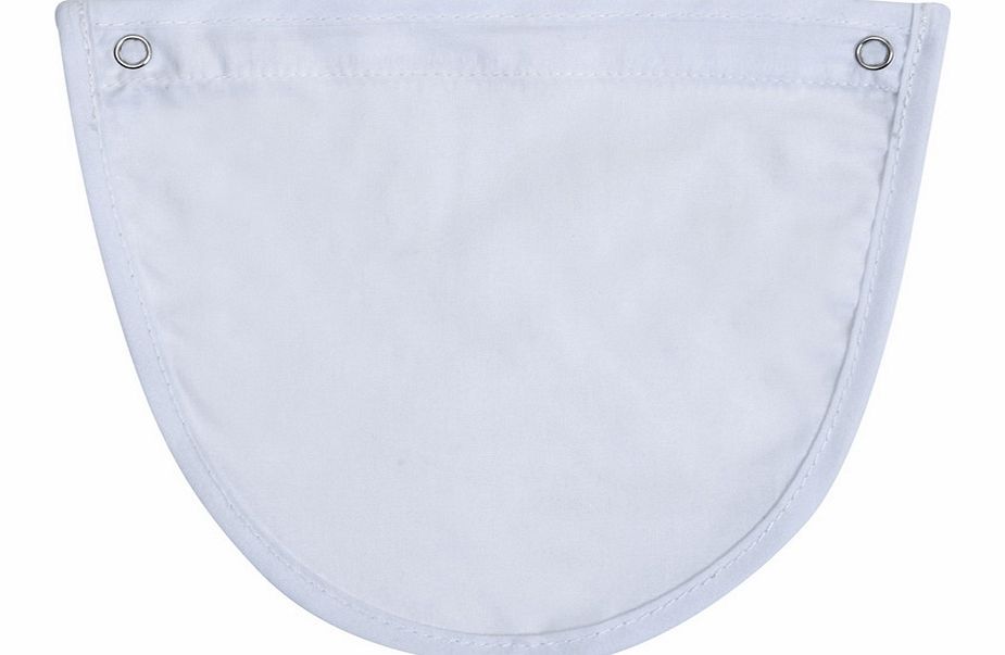 Tippitoes Pack of 5 Dribble Bibs White
