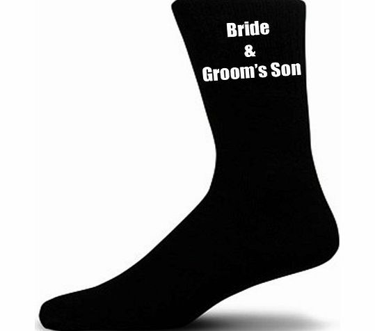 Tiptop-socks Bride amp; Grooms Son Cotton Rich Wedding Socks WEDDING SOCKS, SOCKS FOR THE WEDDING PARTY, GROOM,USHER, BEST MAN, COTTON RICH SOCKS