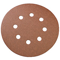 Titan Sanding Discs Punched 125mm 80 Grit Pack of 10