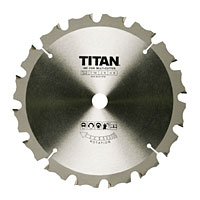 Titan TCT Circular Saw Blades 16T 180x16mm