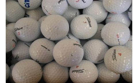 50 Assorted Titleist Golf Balls AAA/AA Grade - Lakeballs