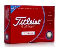 Titleist DT Solo Golf Balls - Dozen (Yellow)