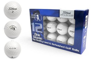 Titleist Second Chance Refinished Titleist Pro V1 Balls (Dozen)