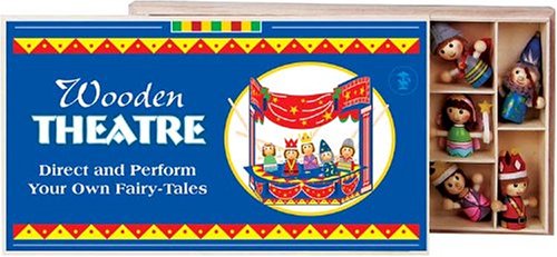 Childrens Wooden Theatre and Puppets
