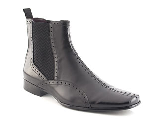 Todd Barnes Leather Chelsea Boot - Sizes 13-14