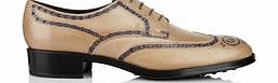 Tods Beige leather brogues