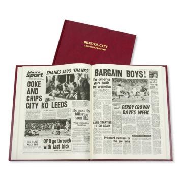 TOFFS Bristol City Football Newspaper Book