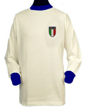 Italy 1960s away retro football shirt