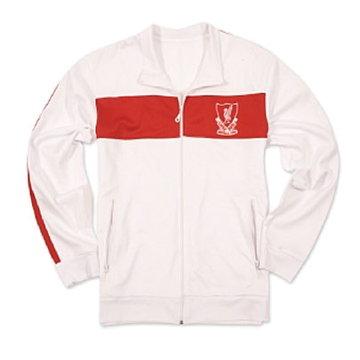TOFFS Liverpool 1980s Heritage Track Top White