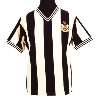 Newcastle Utd 1960s shirt. Retro Football
