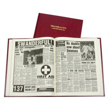 TOFFS Swansea City Football Newspaper Book