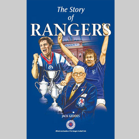 The Story of Rangers Retro Football shirt