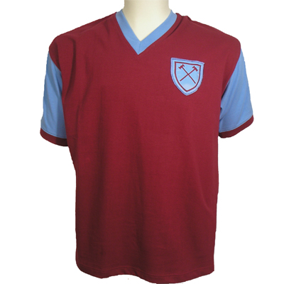 TOFFS West Ham 1950s - 1960s v neck retro