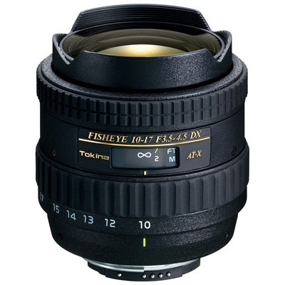 Tokina 10-17mm f3.5-4.5 AT-X DX Lens - Canon Fit