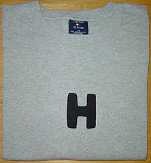 Hilfiger - Crew-neck and#39;Vintage Hand39; T-shirt