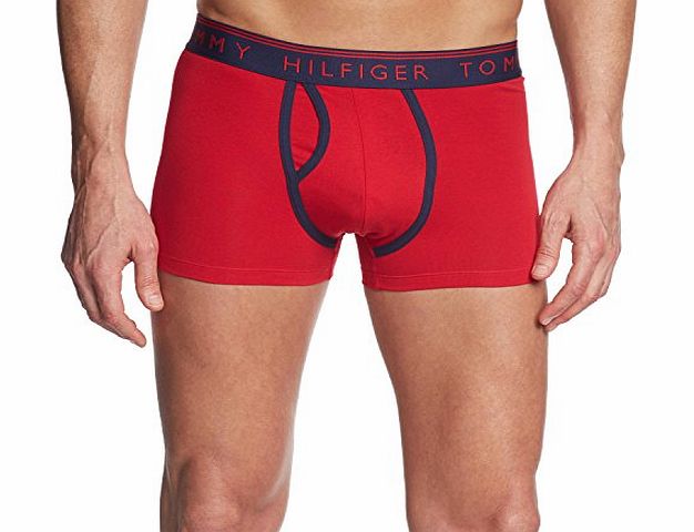 Tommy Hilfiger Hilfiger Denim Men Sullivan Boxer Shorts, Tango Red, Medium