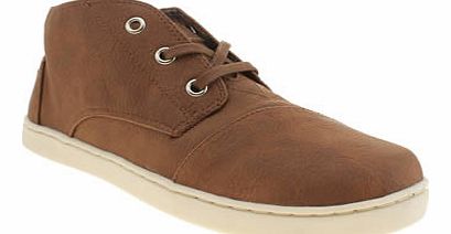 kids toms tan paseo mid boys youth 5409716260