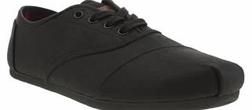 Toms mens toms black cordones shoes 3106757070